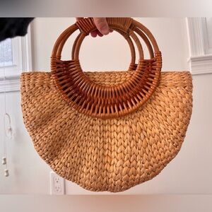 Cute Natural Bohemian Beachy Clutch